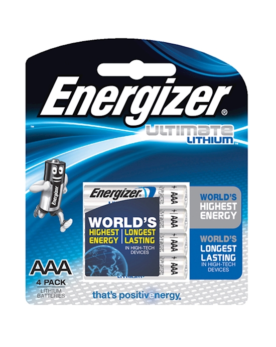 Energizer Lithium AAA 4pk