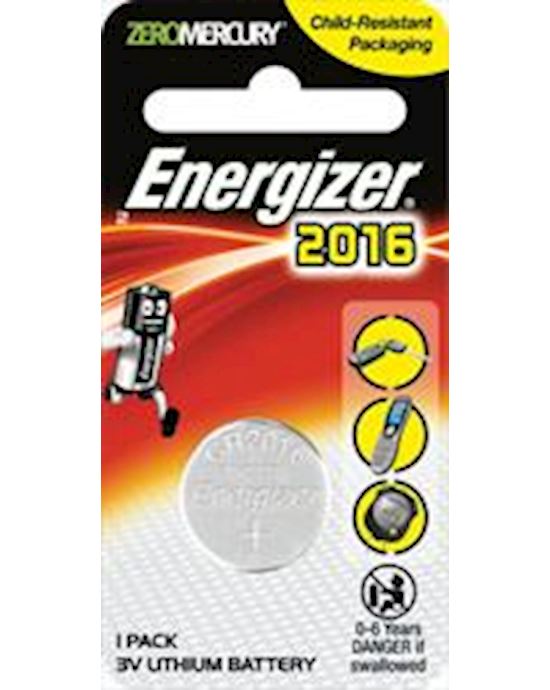 Energizer Lithium Coin 2016 Battery 3v 1pk