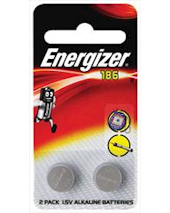 Energizer Alkaline Calculator 186 Lr43 Button Battery 15v 2pk
