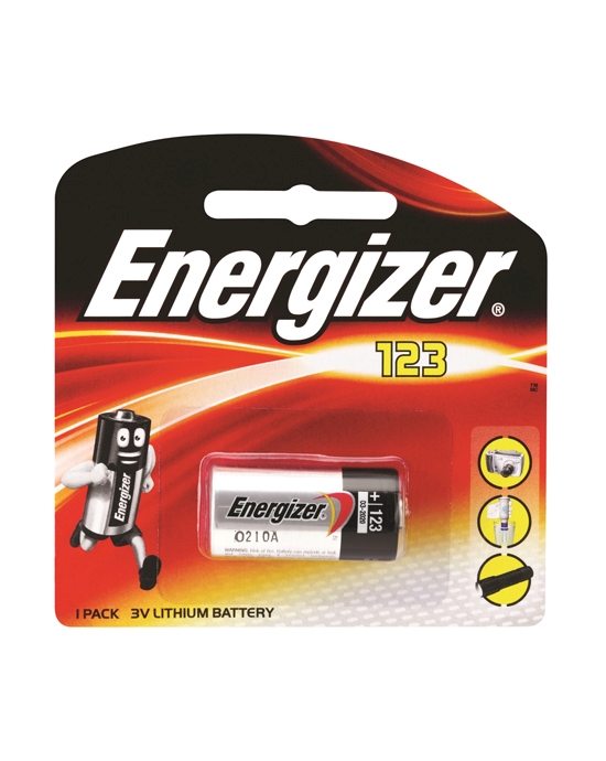 Energizer Lithium 123 Battery 3v 1pk