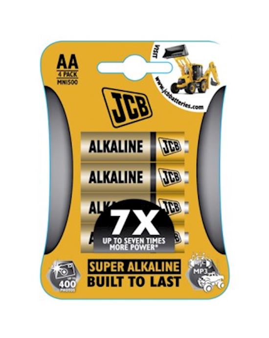 Jcb Aa Super Alkaline 15v Pack Of 4