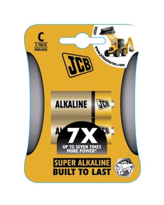 Jcb C Size Super Alkaline 15v Pack Of 2