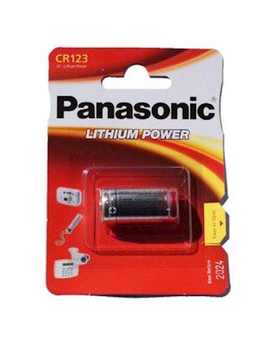 Panasonic CR123 3 volt lithium