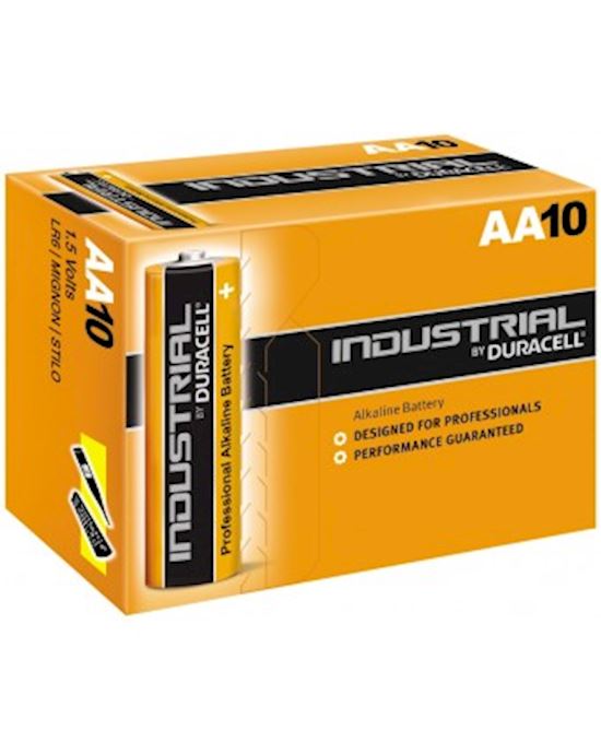Duracell Procell Aa Size Industrial 15v Alkaline Box Of 10