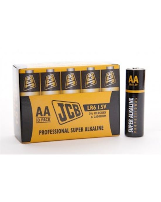 Jcb Aa Industrial Alkaline 15v Box Of 10