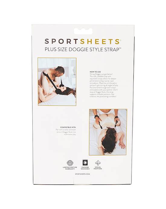 Sportsheets Plus Size Doggie Strap