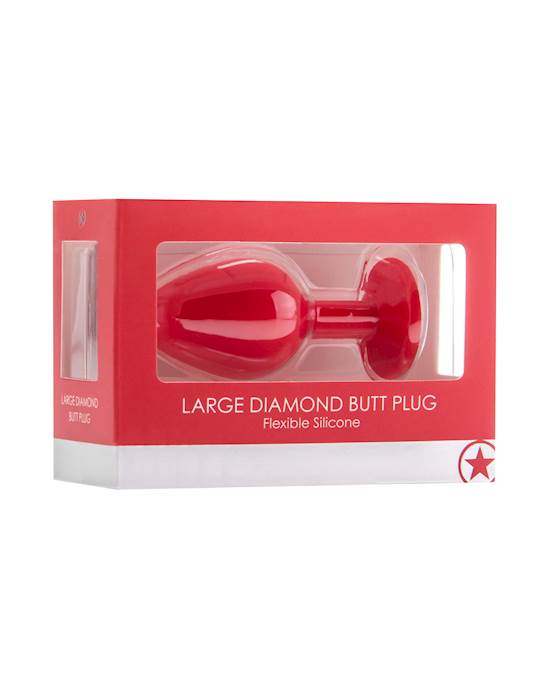 Large Diamond Butt Plug