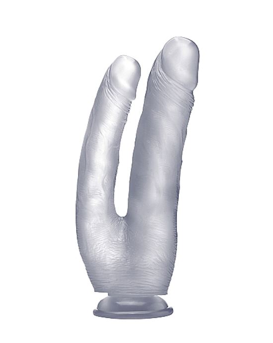 Realistic Double Cock 10 Inch