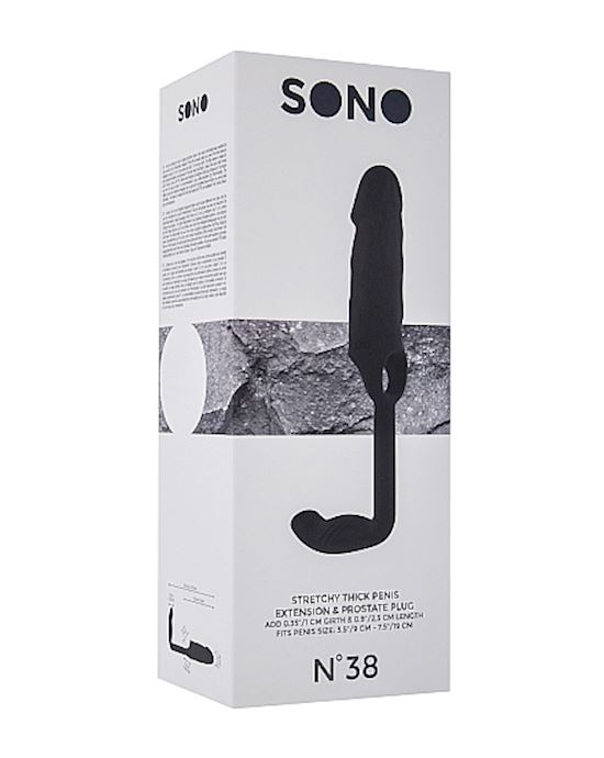 Sono No 38 Stretchy Penis Extension And Plug