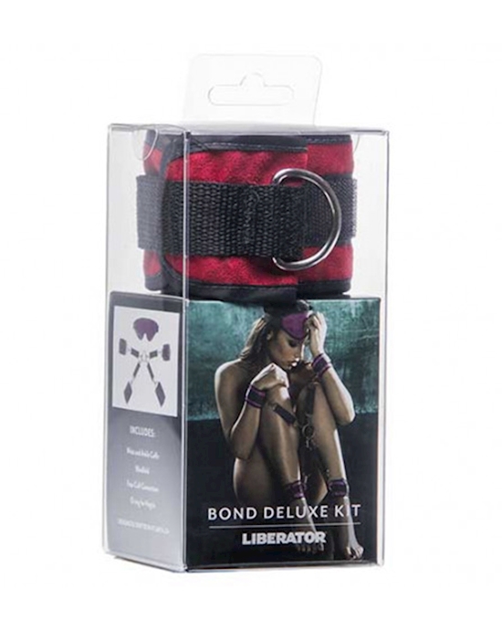 Bond Deluxe Cuff And Blindfold Kit