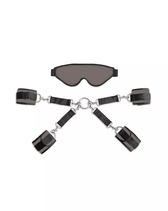 Liberator Bond Deluxe Cuff  Blindfold Kit