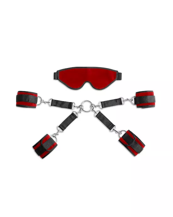 Liberator Bond Deluxe Cuff  Blindfold Kit