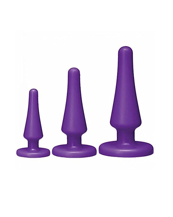 American Pop Launch Silicone Anal Trainer Set