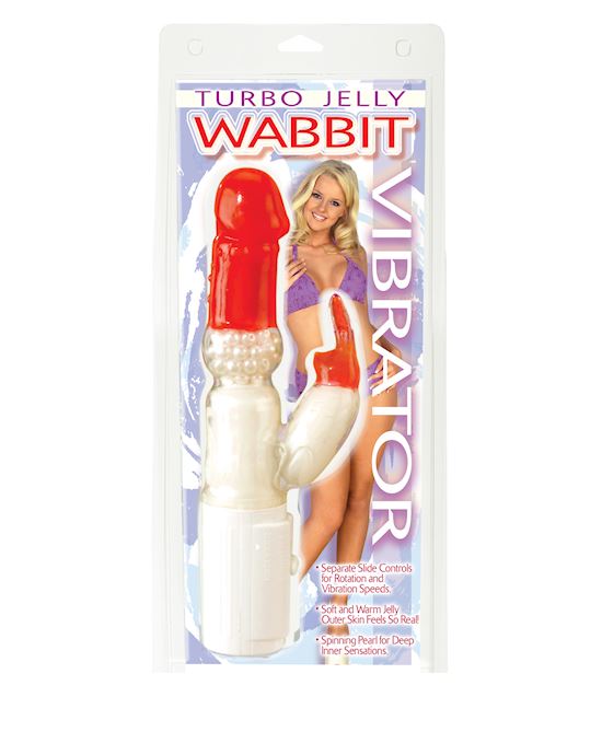 Turbo Jelly Wabbit Vibrator
