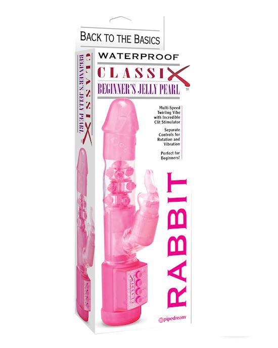 Classix Waterproof Pearl Rabbit Vibrator