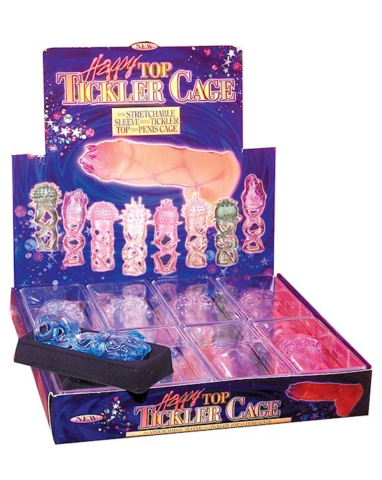 Happy Top Tickler Cage 8 Per Box