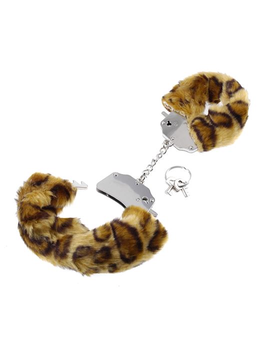 Furry Love Cuffs Cheetah