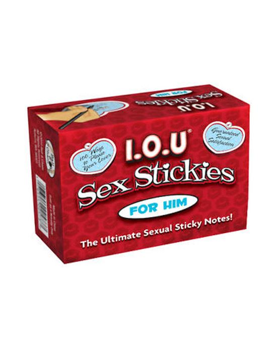 Iou Sex Stickies For Him