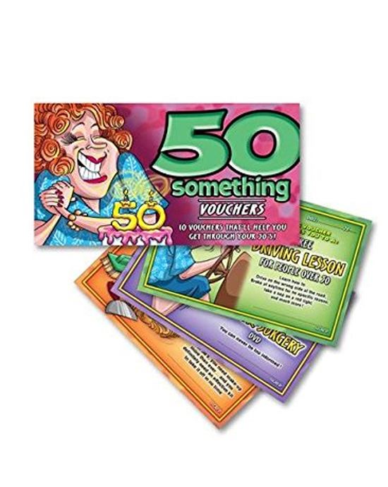 50 Something Vouchers For Her