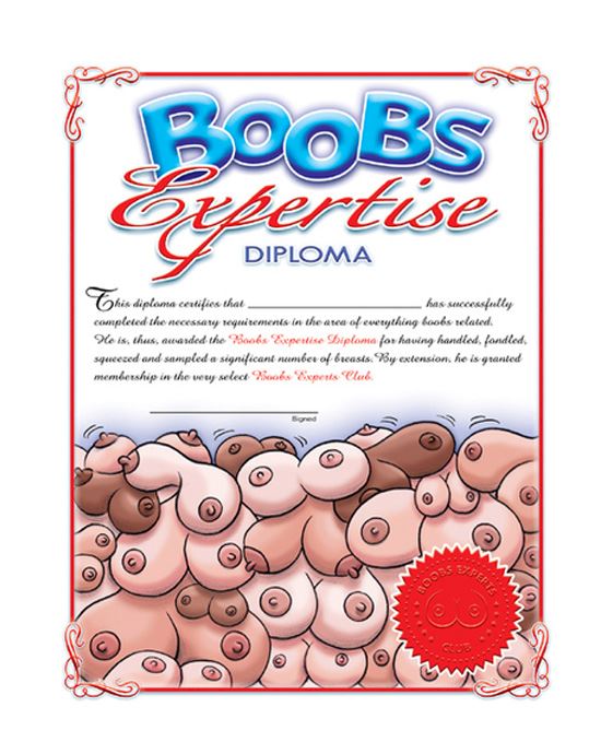 Boobs Expertise Diploma