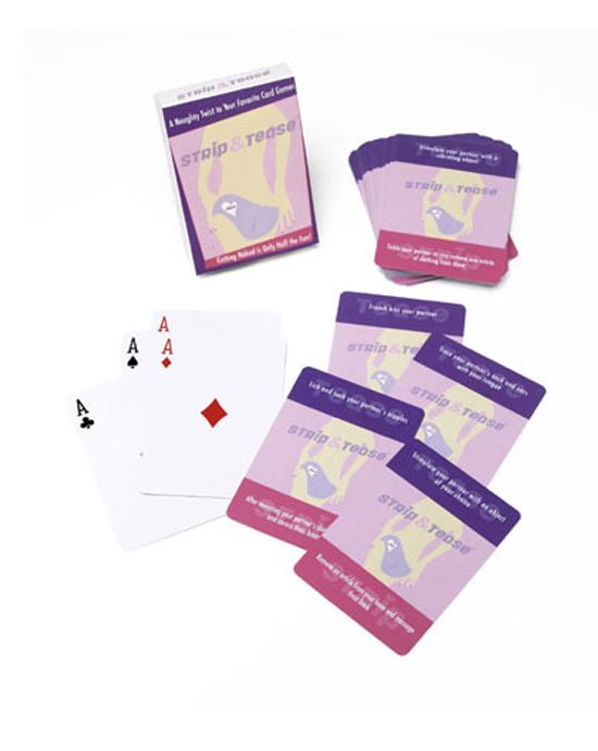 Strip & Tease Foreplay Card Game
