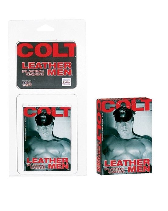 Colt Leather Men Playing Cards