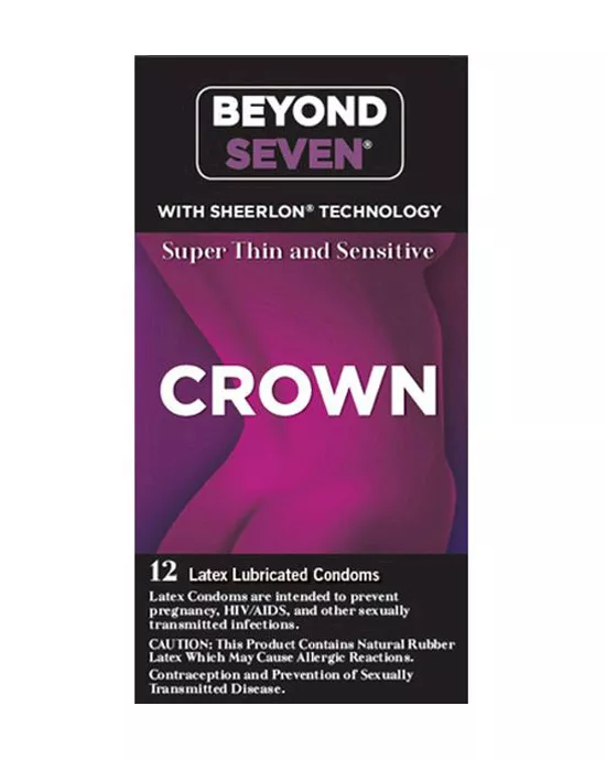 Crown Super Thin Condoms 12 Pack