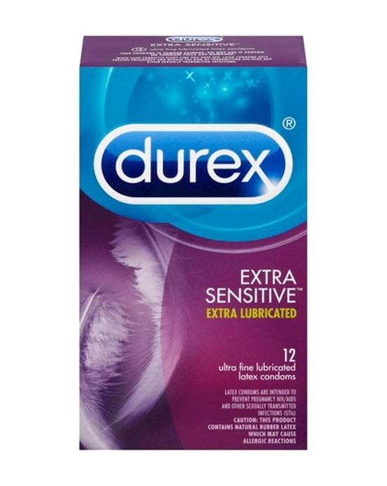 Durex Extra Sensetive Lubed 12pk