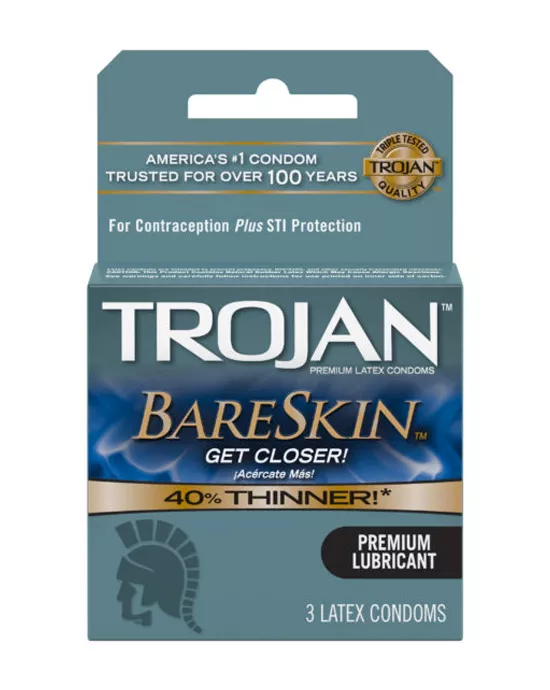 Trojan BareSkin 3pk