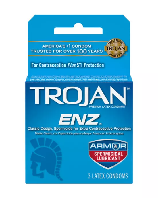 Trojan ENZ Armor Spermicidal
