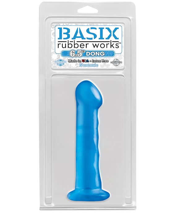 Basix 6.5 Inch Suction Cup Dildo