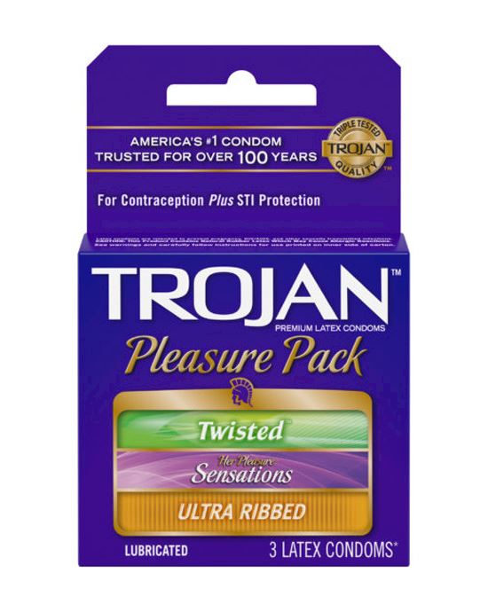 Trojan Pleasure Pack 3pk