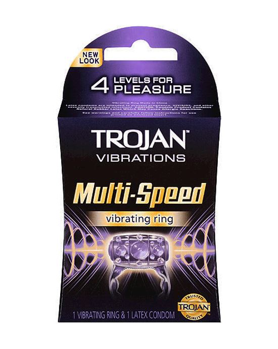 Trojan Multi Speed Vibrating Ring