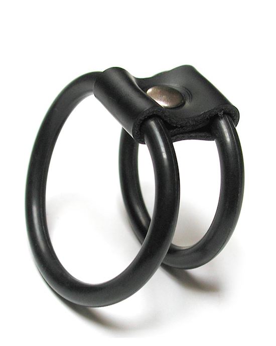 Double O Cock Ring Rubber