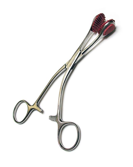 Forceps With Rubber Tips