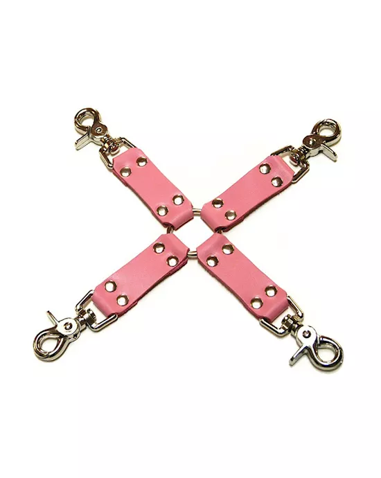 Bound Leather Hog Tie
