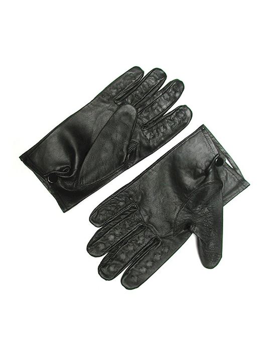 Leather Vampire Gloves- S