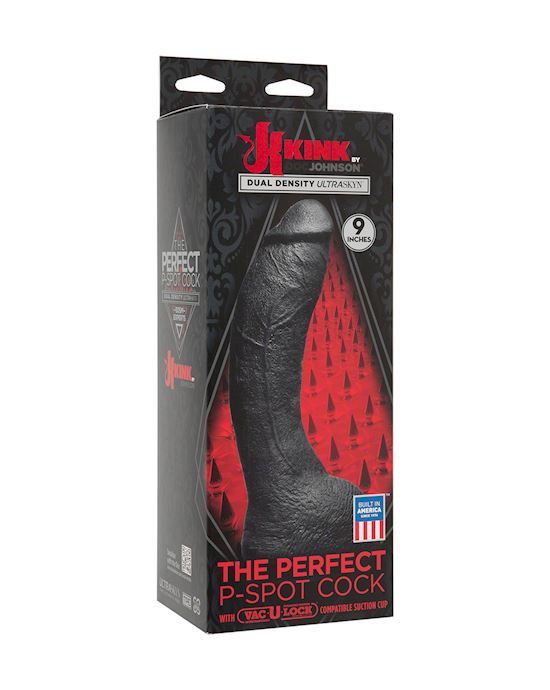 The Perfect P-spot Suction Cup Dildo