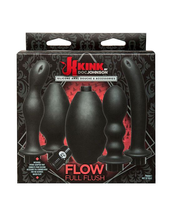 Flow Full Flush Anal Douche & Accessories