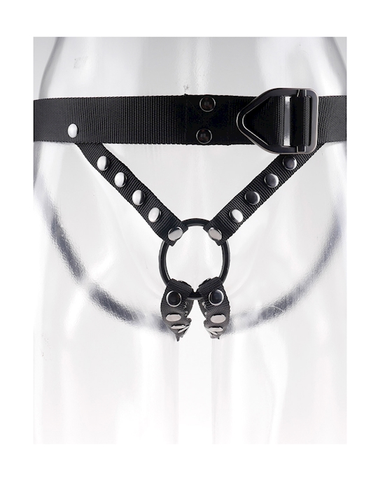 Sir Richards Command Harness With Hollow Strap-on