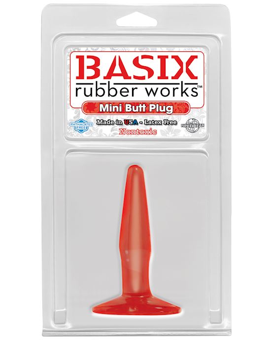 Basix Mini Butt Plug