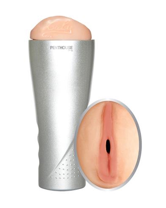Penthouse Deluxe Vibrating Cyberskin Stroker Laly