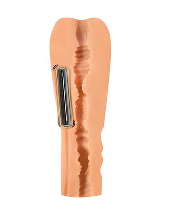 Penthouse Deluxe Vibrating Cyberskin Stroker Laly