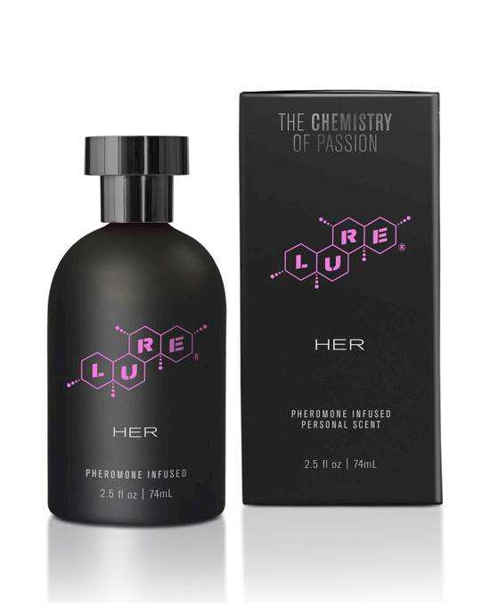 Lure Black Label For Her Pheromone Infused Personal Scent Bottle