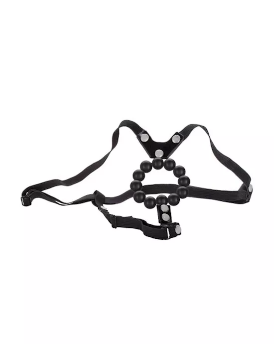 Lovers Thong With Stroker Beads