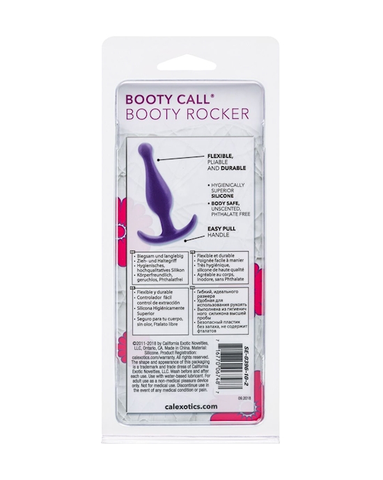 Booty Call Booty Rocker Butt Plug