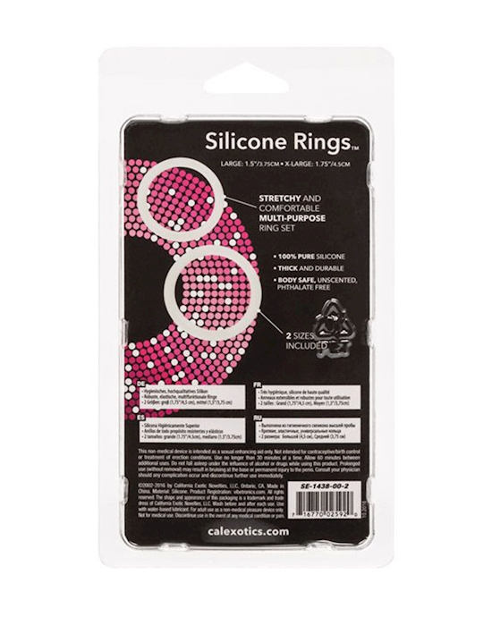 Silicone Cock Rings