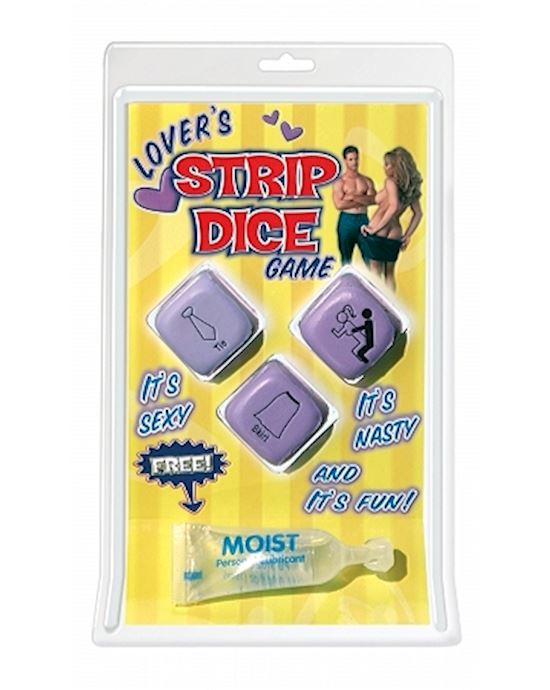 Lovers Strip Dice Game