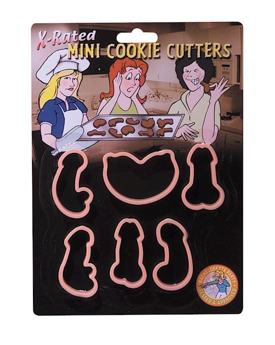 X-rated Mini Cookie Cutters