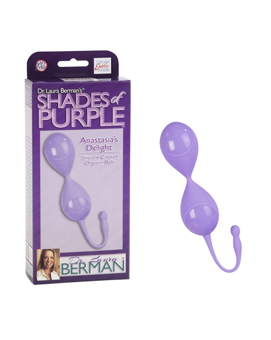 Dr Laura Berman Shades Of Purple Anastasias Delight Orgasm Balls